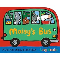 Amazon.com: Maisy's Bus: (A Bus-Shaped Board Book About